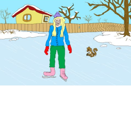 ice skating icon