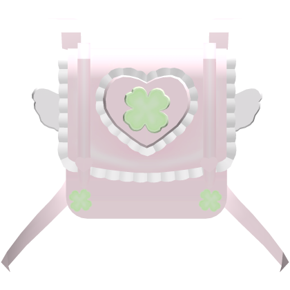 ♡: cute lucky angel backpack in baby pink (1.0)