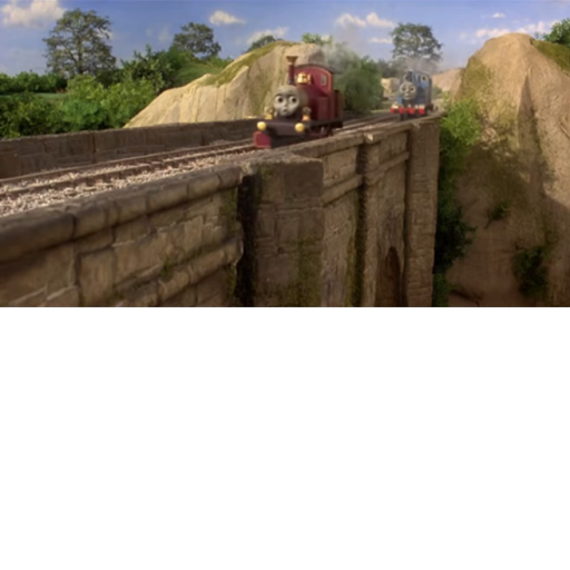 thomas and the magic railroad chase scene