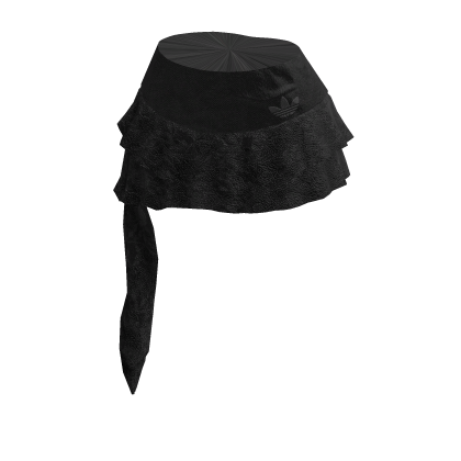 adidas Festival Black Asymmetrical Skirt