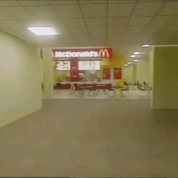 McDonald's in The Backrooms