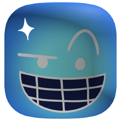 Bluudud smirk cute smile face [Forsaken] Roblox item