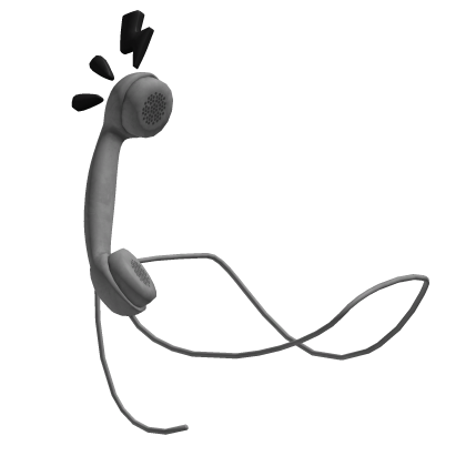 gray cute wired telephone thumbnail
