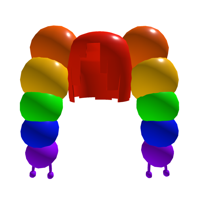 Rainbow Caterpillar Hair