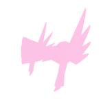Pink Neon Winged Helmet