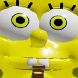 Cart ride into buff spongebob!