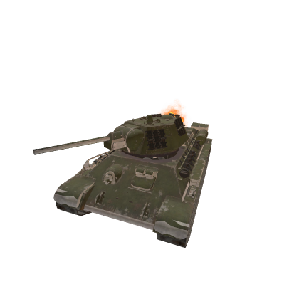 Destroyed Soviet Tank