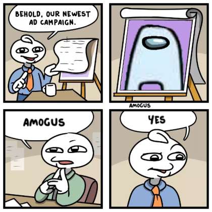 amogus Roblox decal