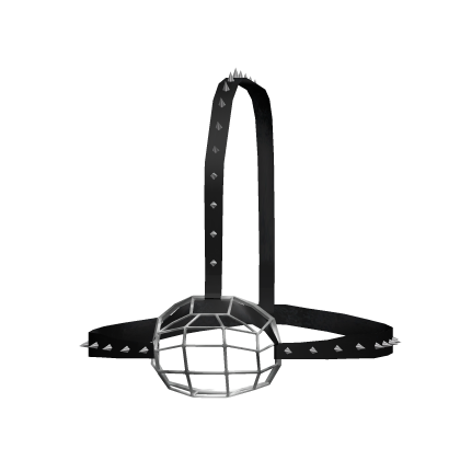 punk kemono animal safety muzzle w/ spikes