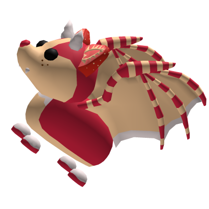 ♡ adopt me holdable strawberry bat dragon (SSBD) ♡ Roblox item
