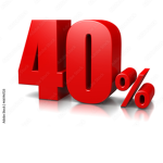 40 Percent Giveaways