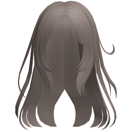 ash wispy loose angelic anime hair