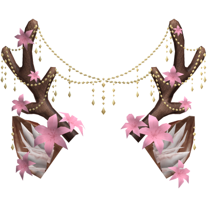 Ethereal Christmas Fairy Fawn Antlers w/ Jewels