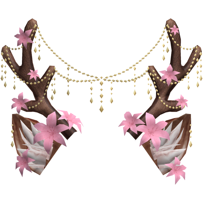 Ethereal Christmas Fairy Fawn Antlers w/ Jewels