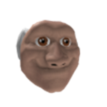 wrinkly old man