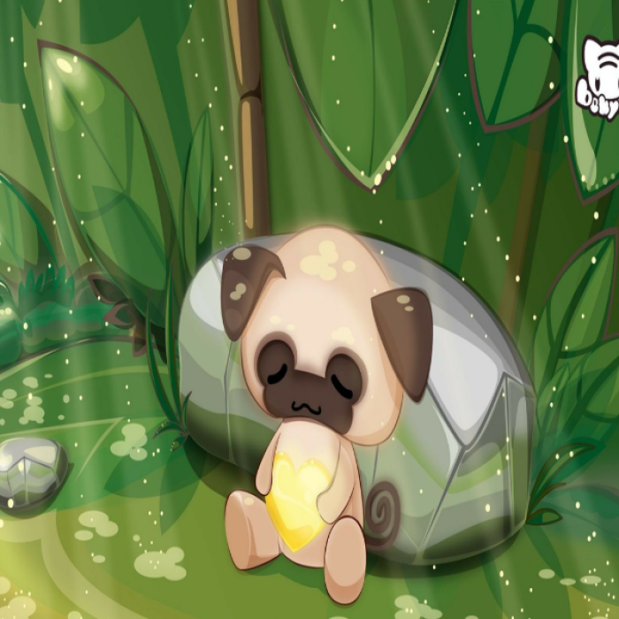 Kawaii Lazy Puppy Roblox decal