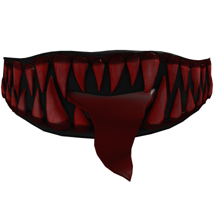 Bleood Monster Venom Mouth With Tongue Red