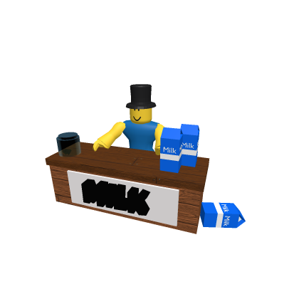 Milk Stand Man