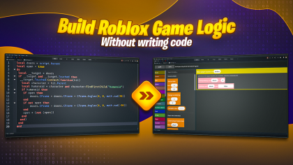 Easy Lua | Block Coding | EasyLua | Scratch Script preview 5