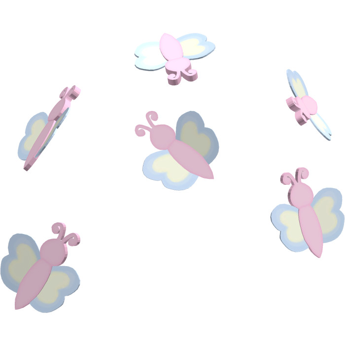 ♡‿・cutest little butterflies on your head. ‿ ♡