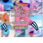 The official butterflies of butterflybaileee