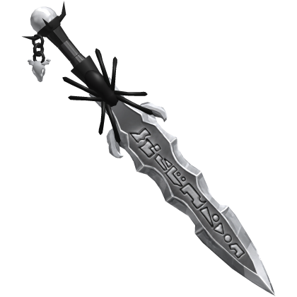 Silver Infernal Undead Immortal Sword (ADDON) Roblox item