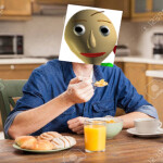 Baldi Eats His Cereal