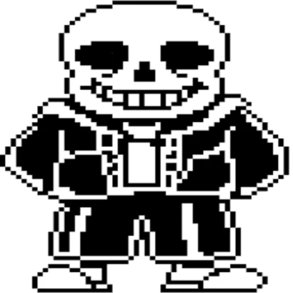 [UNDERTALE CALL OF THE VOID] sans SPRITE 1