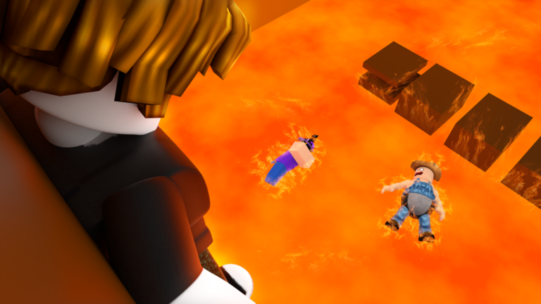 Tower But The Floor Is LAVA 🔥 screenshot 2