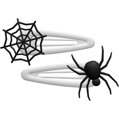 Y2K Halloween Spider Hair Clips (R) 🕸️