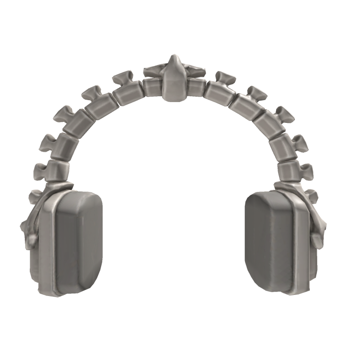 skeleton bone headphones