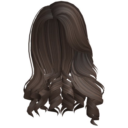 Gorgeous Blowout Curly Hair (Brown) Roblox item