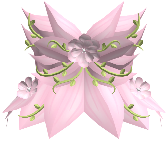 3.0 Fairy Bloom Flower Dress w vines - Pink 