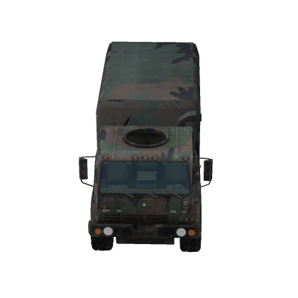 Army Truck Military Vehicle Transport Mesh Pbr