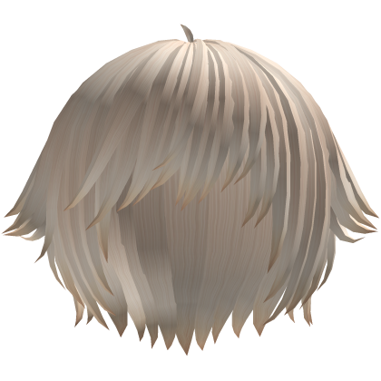 ´ཀ` emo anime catboy tufts hair in blonde