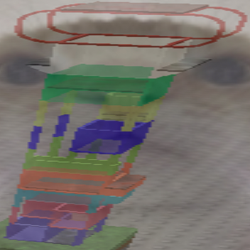 Tower of Fragmented Parts