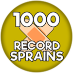 1,000 Record Sprains
