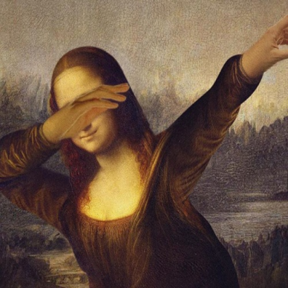 MONA LISA DAB MEME Roblox decal