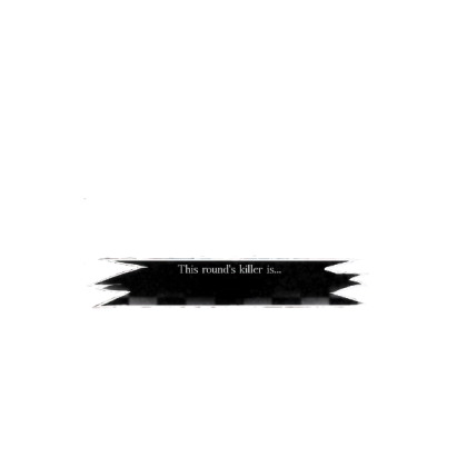 The Round Killer Is Forsaken Roblox decal