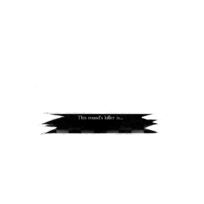 The Round Killer Is Forsaken Roblox decal