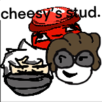 Cheesy’s stud.