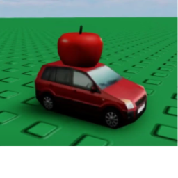 Apple on a car race