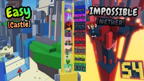 🌴Biomes Difficulty Chart Obby