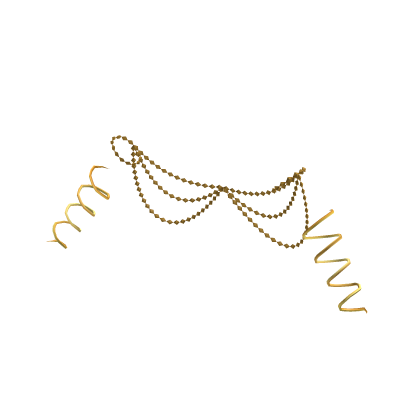 Betta Mermaid Diamond Gloves - Gold