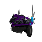⏳BLACK Purple Hair + Headphones + Shades +Crown
