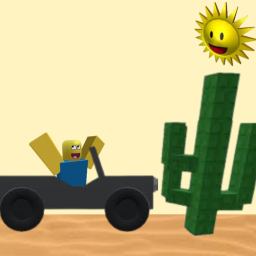 Drive around a dessert simulator