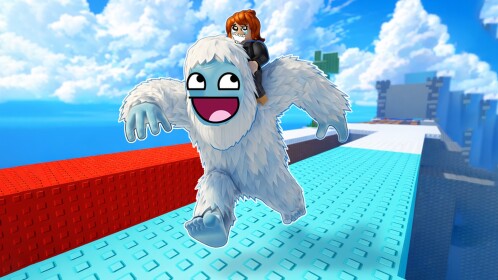 RIDE YETI! [2 Pemain Obby]