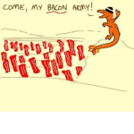 The great empire of bacon