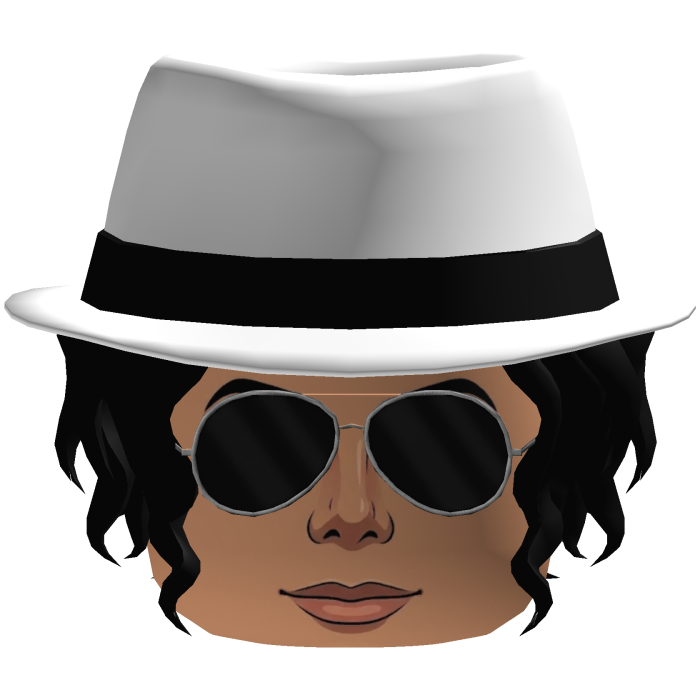 Michael Jackson w/ Silver Shades N White Fedora