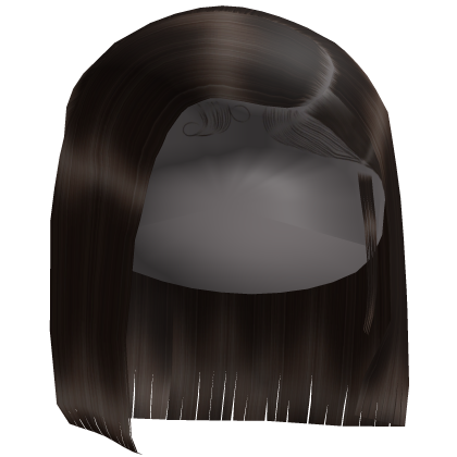 𝓭 Straight Side Part Bob (Brown)